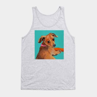 Chiweenie Bean & Carrot Tank Top